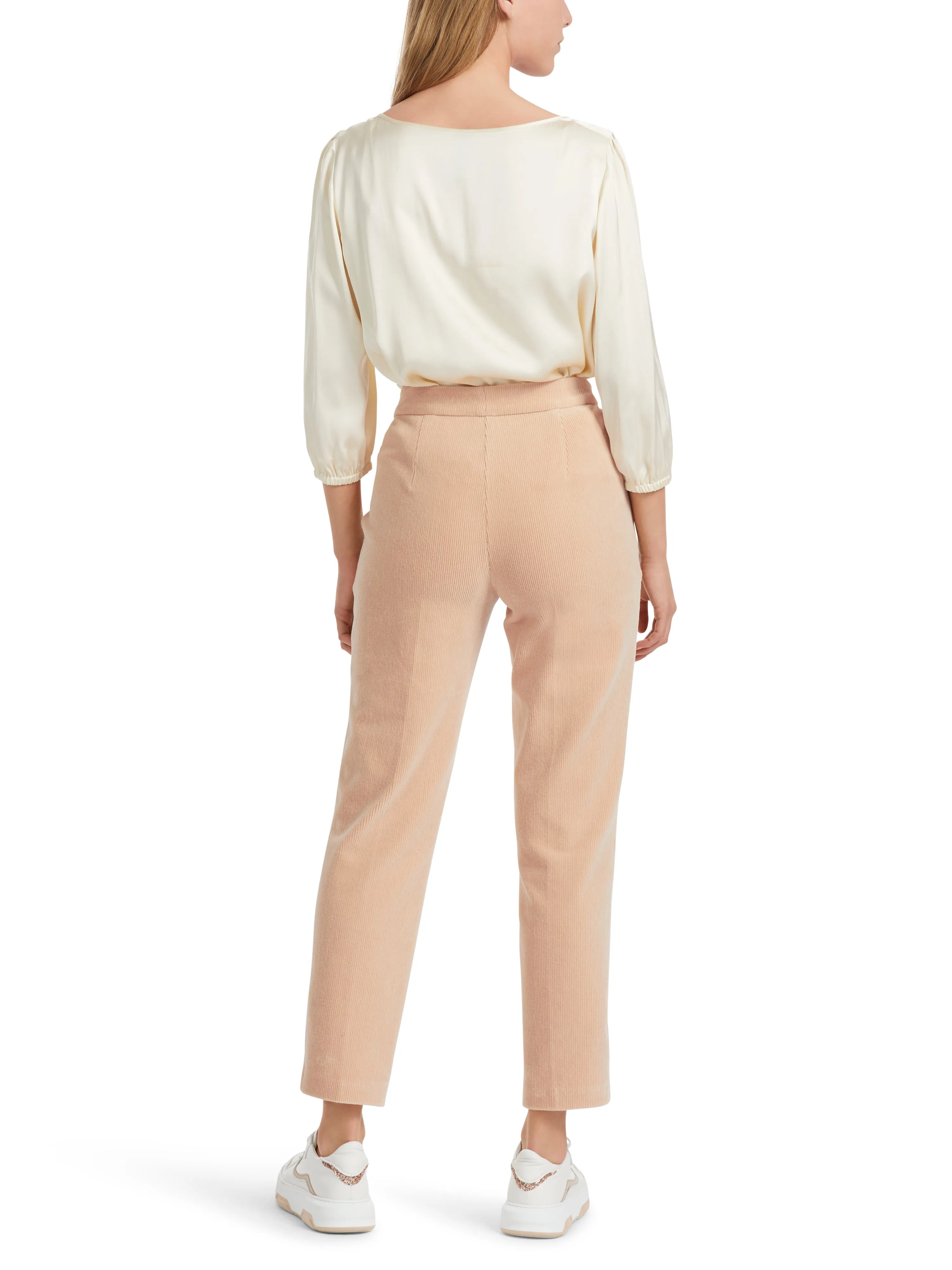 VELVETY CORD PANTS CLASSIC SLIM LEG