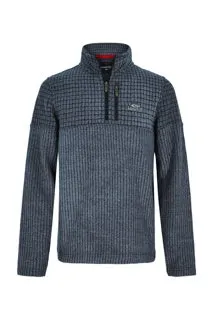 Weird Fish Longmont Fleece- Navy