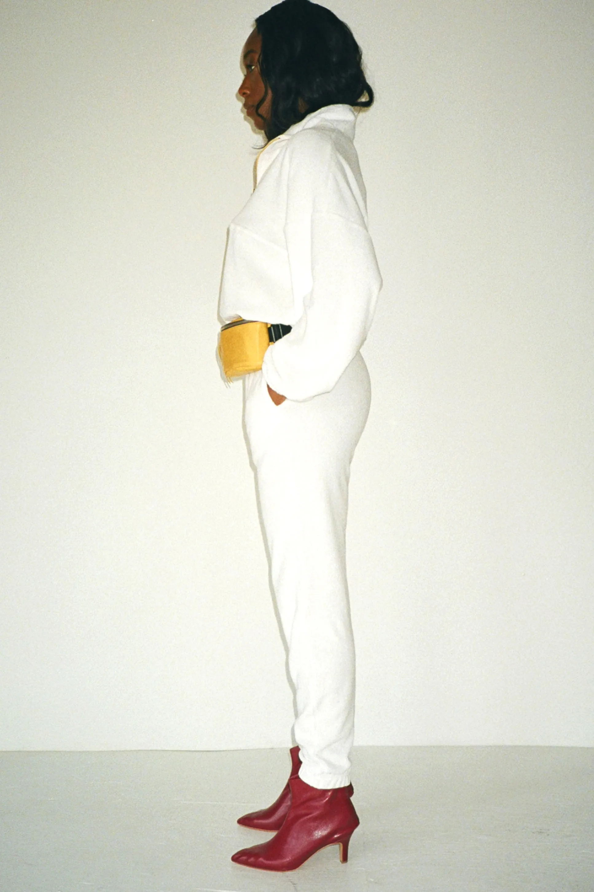 White Terry Beachwood Sweatpant