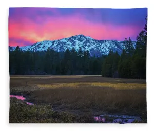 Winter Meadow By Brad Scott - Blanket