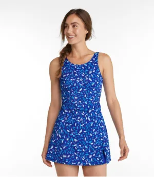 Women's BeanSport Swim Dress, Print